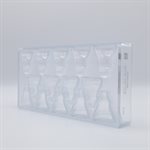 POLYCARBONATE MOLD BELL 27.5X13.5X3.5CM