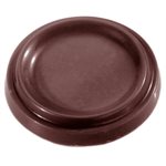 POLYCARBONATE MOLD ROUNDEL 27.5X13.5X2.4CM