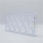 POLYCARBONATE MOLD CHRISTMAS TREE 27.5X13.5X3.2CM