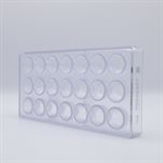 POLYCARBONATE MOLD CHERRY 30 X 22MM 27.5X13.5X3CM