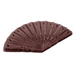 POL.MLD HAND FAN CARAQUE 27.5X13.5X2.4CM