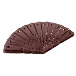 POL.MLD HAND FAN CARAQUE 27.5X13.5X2.4CM