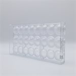 POLYCARBONATE MOLD GOLFBALLL MINI 27.5X13.5X2.4CM