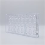 POLYCARBONATE MOLD FROG 3 X 8 27.5X13.5X2.4CM