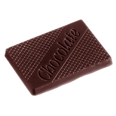 POLYCARBONATE MOLD CHOCOLATE 27.5X13.5X2.4CM