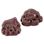 POLYCARBONATE MOLD CLOWN 2 FIG 27.5X13.5X2.4CM