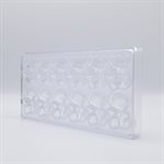 POLYCARBONATE MOLD BEAR CARAQUE 27.5X13.5X2.4CM