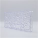 POLYCARBONATE MOLD VIOLIN 27.5X13.5X2.4CM