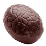 POLYCARBONATE MOLD EGG OVAL 27.5X13.5X2.4CM