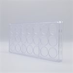 POLYCARBONATE MOLD DISC 27.5X13.5X2.4CM