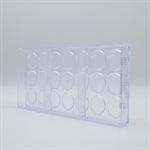 POLYCARBONATE MOLD DISC 27.5X13.5X2.4CM