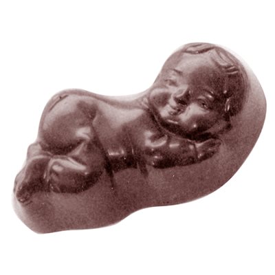 POLYCARBONATE MOLD BABY NANDA 27.5X13.5X2.4CM