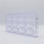 POLYCARBONATE MOLD HALOWEEN LARGE 27.5X13.5X2.4CM