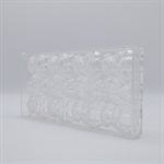 POLYCARBONATE MOLD TWO BEARS 2 FIG 27.5X13.5X2.4CM