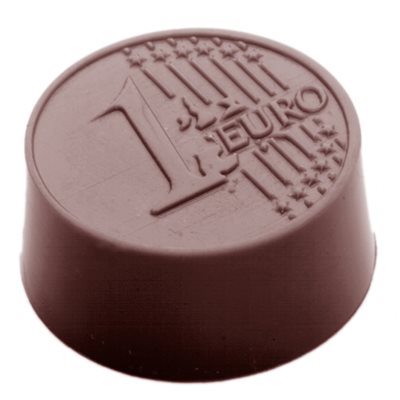 POLYCARBONATE MOLD EURO PRALINE 27.5X13.5X2.4CM