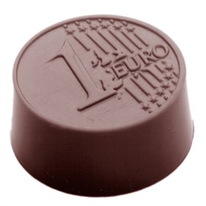 POLYCARBONATE MOLD EURO PRALINE 27.5X13.5X2.4CM