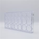 POLYCARBONATE MOLD EURO CARAQUE 27.5X13.5X2.4CM