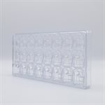 POLYCARBONATE MOLD COFFEE MILL 27.5X13.5X2.4CM