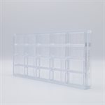 POLYCARBONATE MOLD NUGGET OF GOLD 27.5X13.5X2.4CM