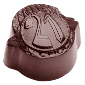 POLYCARBONATE MOLD 21ST CENTURY 27.5X13.5X2.4CM