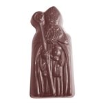 POLYCARBONATE MOLD SAINT NICHOLAS 27.5X13.5X2.4CM