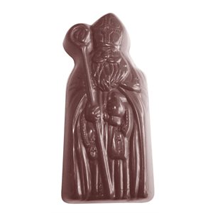 POLYCARBONATE MOLD SAINT NICHOLAS 27.5X13.5X2.4CM