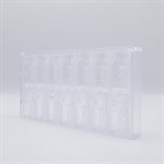 POLYCARBONATE MOLD SAINT NICHOLAS 27.5X13.5X2.4CM