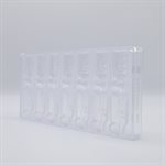 POLYCARBONATE MOLD SAINT NICHOLAS 27.5X13.5X2.4CM