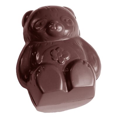 POLYCARBONATE MOLD BEAR DOUBLE 27.5X13.5X2.4CM