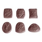 POL.MLD HALOWEEN ASSORTI 6 FIG 27.5X13.5X2.4CM