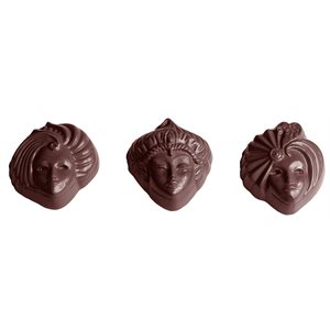 POLYCARBONATE MOLD VENICE 3 FIG 27.5X13.5X2.4CM