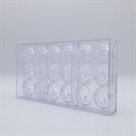 POLYCARBONATE MOLD VENICE 3 FIG 27.5X13.5X2.4CM