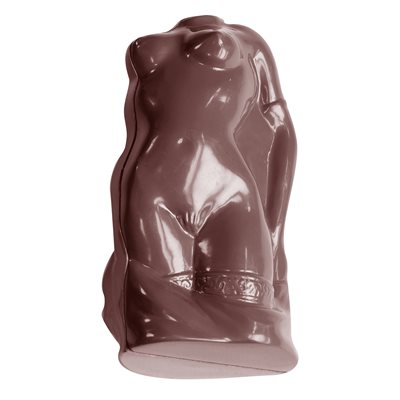 POLYCARBONATE MOLD FIGURINE 27.5X13.5X3.55CM