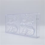 POLYCARBONATE MOLD FIGURINE 27.5X13.5X3.55CM