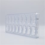 POLYCARBONATE MOLD BOUCHÉ 27.5X13.5X3CM