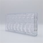 POLYCARBONATE MOLD BOUCHÉ 27.5X13.5X3CM