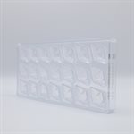 POLYCARBONATE MOLD SQUARE 27.5X13.5X2.4CM
