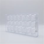 POLYCARBONATE MOLD SQUARE 27.5X13.5X2.4CM
