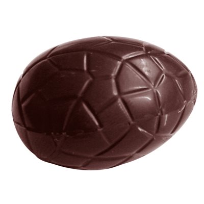 POLYCARBONATE MOLD EASTER EGG 27.5X13.5X2.4CM