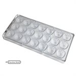 POLYCARBONATE MOLD APPLE 27.5X13.5X2.4CM