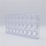 POLYCARBONATE MOLD DIAMOND SMALL 27.5X13.5X2.4CM