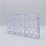 POLYCARBONATE MOLD DIAMOND SMALL 27.5X13.5X2.4CM