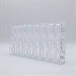 POLYCARBONATE MOLD GHOSTS 3 FIG 27.5X13.5X2.4CM
