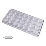 POLYCARBONATE MOLD CLOVER SMALL 27.5X13.5X2.4CM