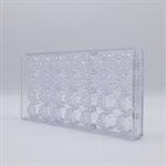 POLYCARBONATE MOLD CLOVER SMALL 27.5X13.5X2.4CM