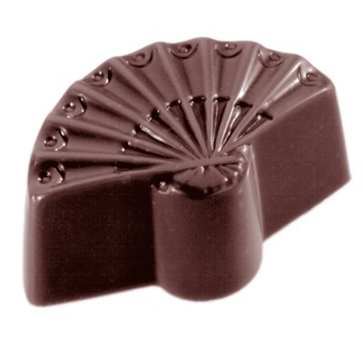 POLYCARBONATE MOLD HAND FAN SMALL 27.5X13.5X2.4CM