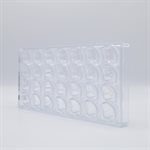 POLYCARBONATE MOLD HAND FAN SMALL 27.5X13.5X2.4CM