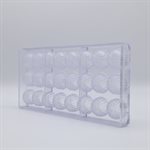 POLYCARBONATE MOLD CAP 27.5X13.5X2.4CM
