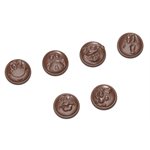 POL.MLD SMILEY ASSORTED 6 FIG 27.5X13.5X2.4CM