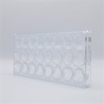 POLYCARBONATE MOLD STRAWBERRY 27.5X13.5X2.4CM